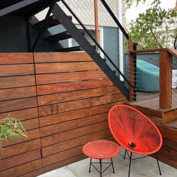 Multi-functional family backyard