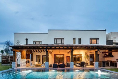 Transitional pool photo in Other
