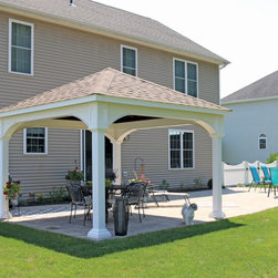Traditional Vinyl Pavilion - Outdoor Structures