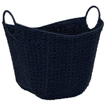 Paper Rope Basket With Handles