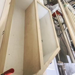 A Frame Chalet style addition and remodel - Storage Cabinets