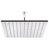 15" Square Ceiling Mounted Shower Head In Chrome