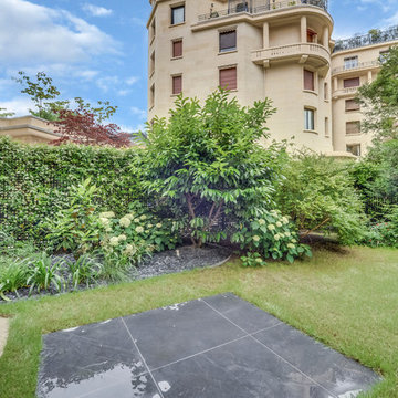 Brise vue végétal du jardin