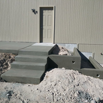 Stepped Retaining wall 2-level