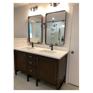 Roswell Master Bathroom Remodel - Transitional - Bathroom - Atlanta ...