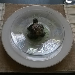 Reversible Burlap and Silk Placemat - Kitchen And Table Linens