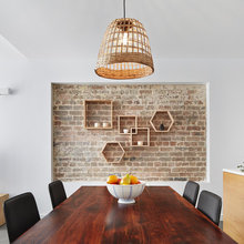 exposed brick interior