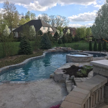 Legendary Escapes Hybrid Swimming Pool Serenity in Shelby Township {GAD}
