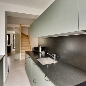 Montreuil _ Réhabilitation complète d'une maison et sa verrière