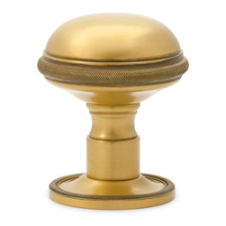 No. 75620 Classic Round Door Knob with Knur - Door Hardware
