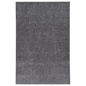 Linon Underlay Premier Plush Felt 12'x18' Rug Pad in Gray