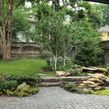 Small Backyard Waterfall Garden