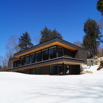 Chalet discret des Laurentides
