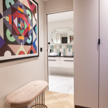 Un écrin moderne et féminin aux tonalités pastel