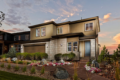 Trendy exterior home photo in Denver