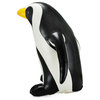 Zuny Classic Africa Penguin Bookend , Black/White