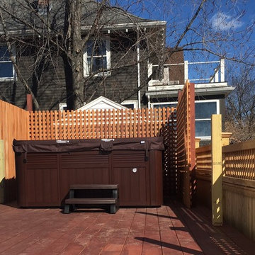 Hot Tub Decking Applications