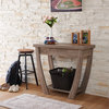 Furniture of America Quaint Modern Wood 1-Drawer Console Table in Light Oak