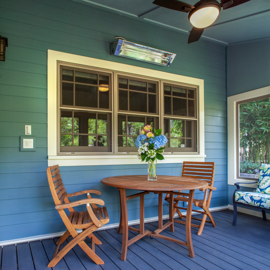 Enclosed porch
