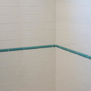 Blue and White Bathroom