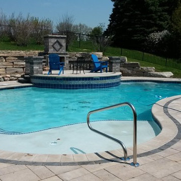 Inground pool/ Hardscape Projects