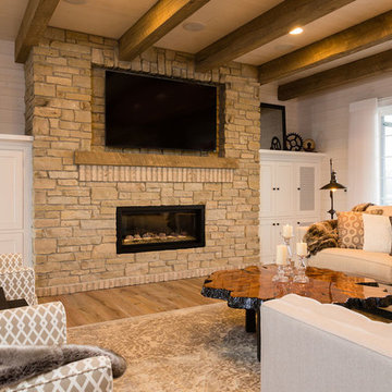Suamico, Wisconsin "Crown Pointe II" floor plan by Wisconsin Log Homes