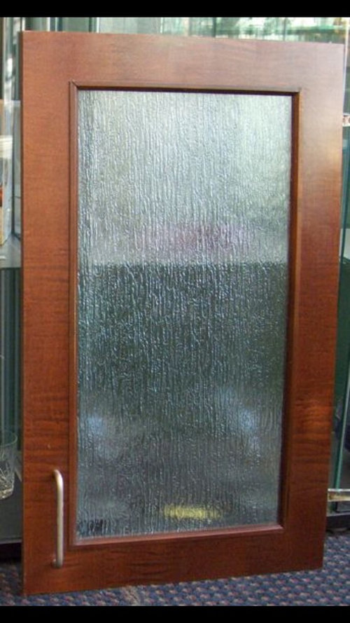 Rain Glass For Upper Cabinets