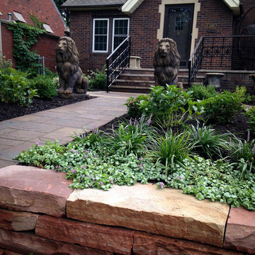 Natural Stone and Statue Garden