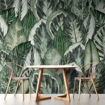 Nature Murals in Living Spaces
