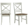 El Paso Dining Side Chair With Cream/Natural, Set of 2