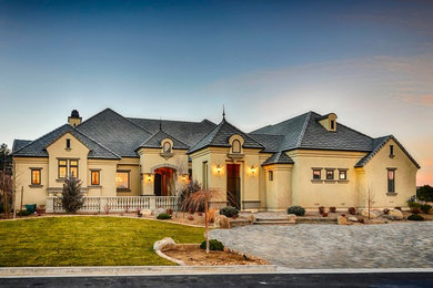 Inspiration for a timeless exterior home remodel in Other