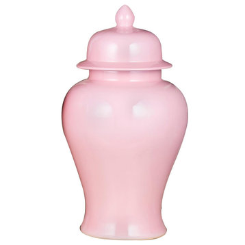Temple Jar Vase Small Blush Pink Porcelain