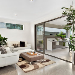 Pangaea Polished Concrete Veneer Hope Island Home - Products