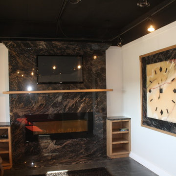 Living Room - Clocks- Entertainment Center