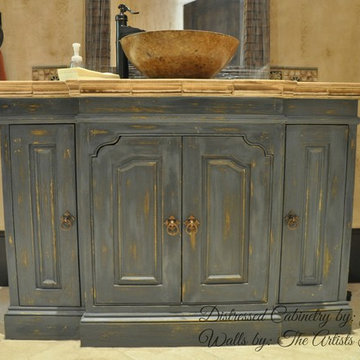 Vanity-Distress Finish