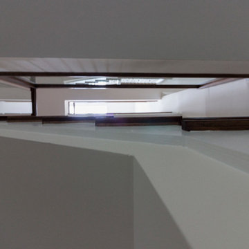 Project #44 | Contemporary Staircase with Skylit Stairwell