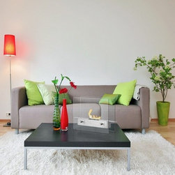 Nova - Modern Ventless Ethanol Fireplace - Indoor Fireplaces
