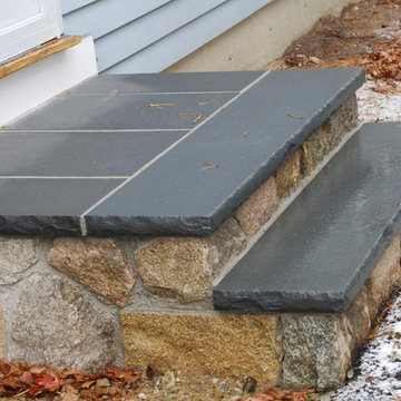 Bluestone and Granite Steps