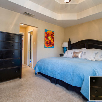 Combining Antique with New Bedroom