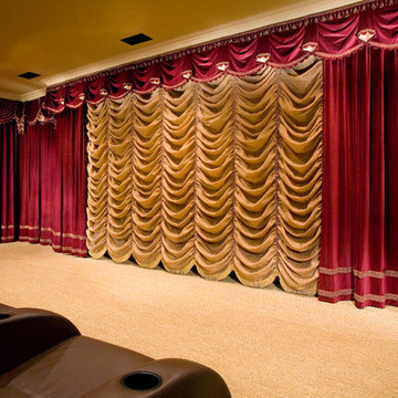 Custom Home Theater / Shady Canyon Residence