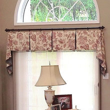 Valance on a pole