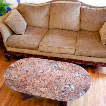 Fossil Marble Table Tops