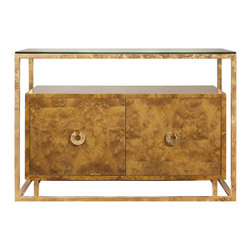 Worlds Away Juno Floating Cabinet Console - Accent Chests And Cabinets