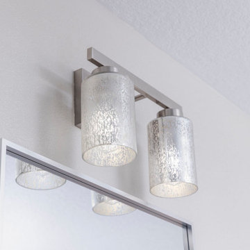 Beaverton Bathroom Remodel Lighting Design