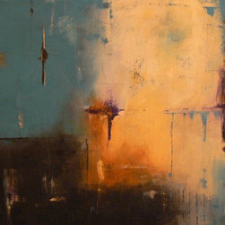 MOODY BLUE - Paintings