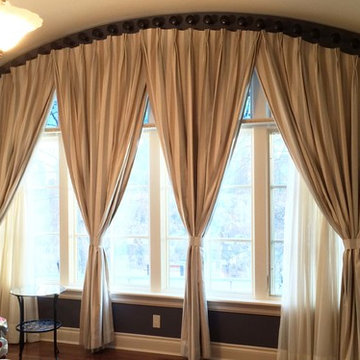 Custom Drapery - Aspen Woods Calgary