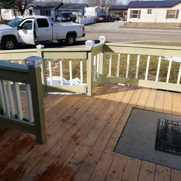 Deck Repair and Patio Build