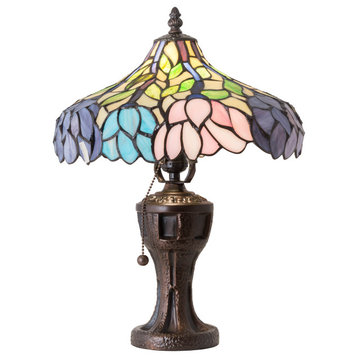 17" High Wisteria Table Lamp