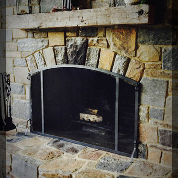 Reclaimed White Oak Mantel
