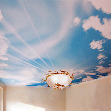 Dreamy Sky Ceiling with Digital Photo Printing